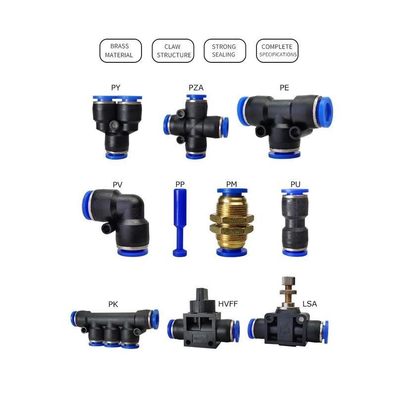 Pneumatic Fittings TypesRIHPNEUMATIC Right Pneumatic